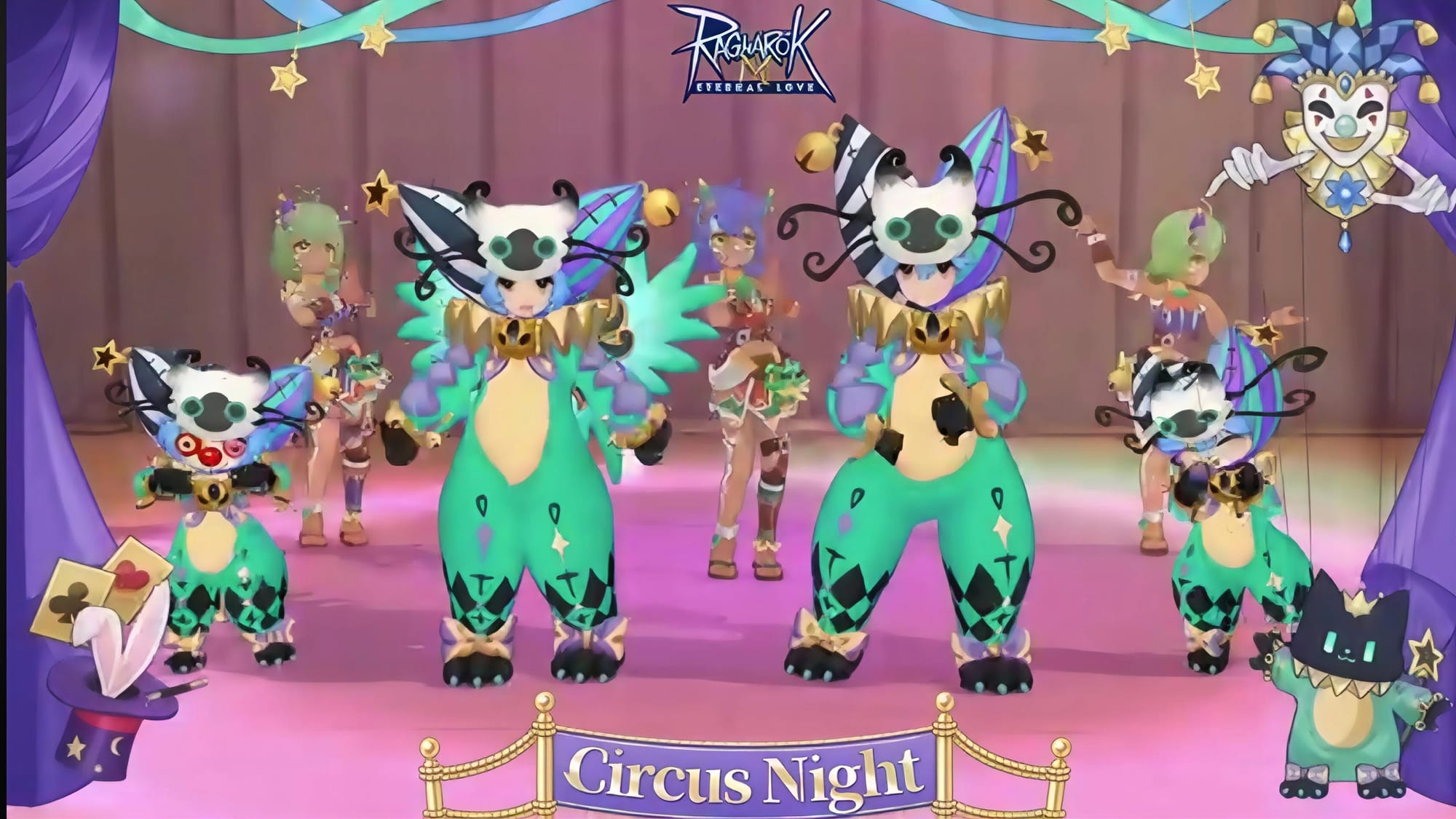 Ragnarok M: "Circus Night" July Costume Gachapon 2025