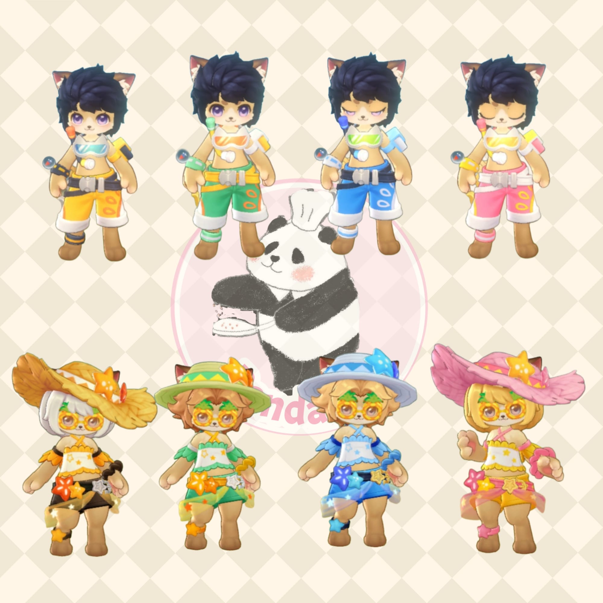 Ragnarok M: "Summer's wild Dance"2025 August Costume Gachapon