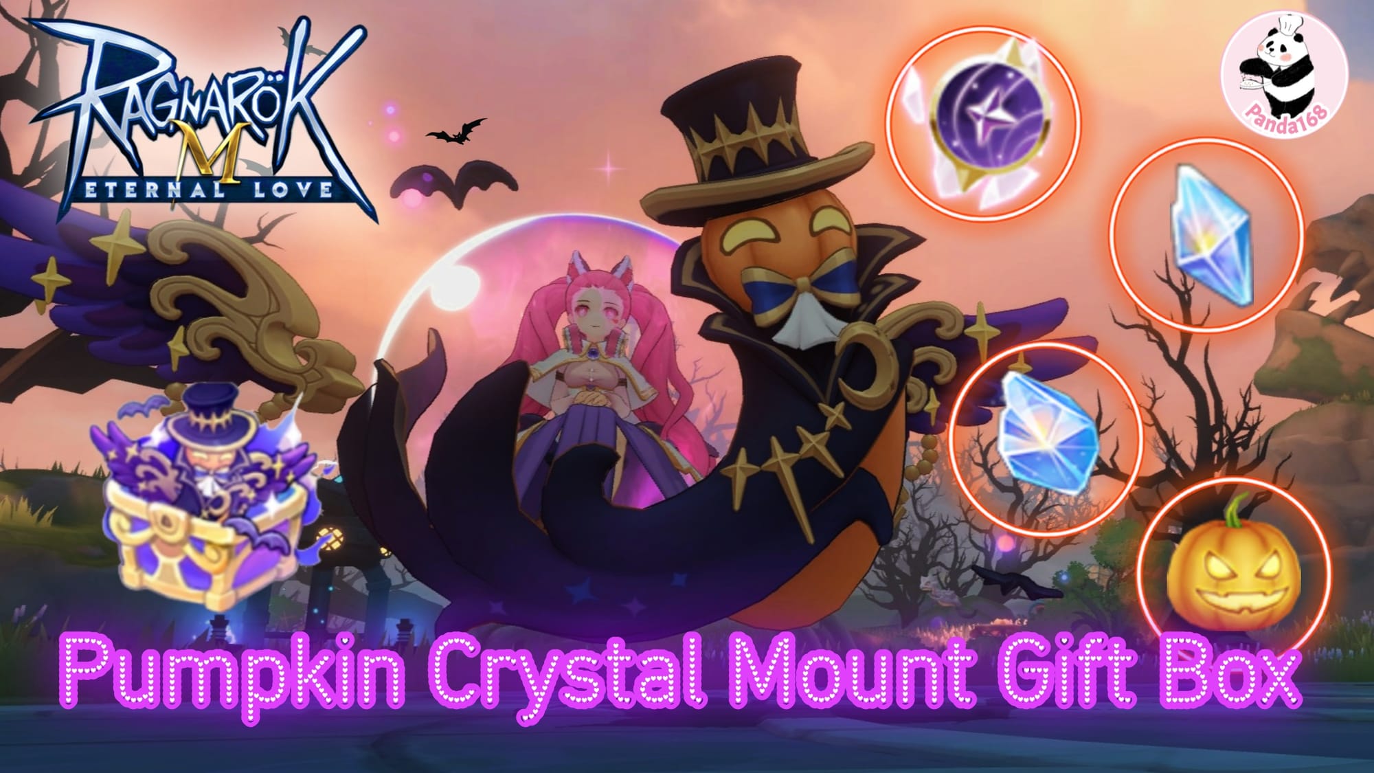 Ragnarok M: Pumpkin Crystal Mount Gift Box