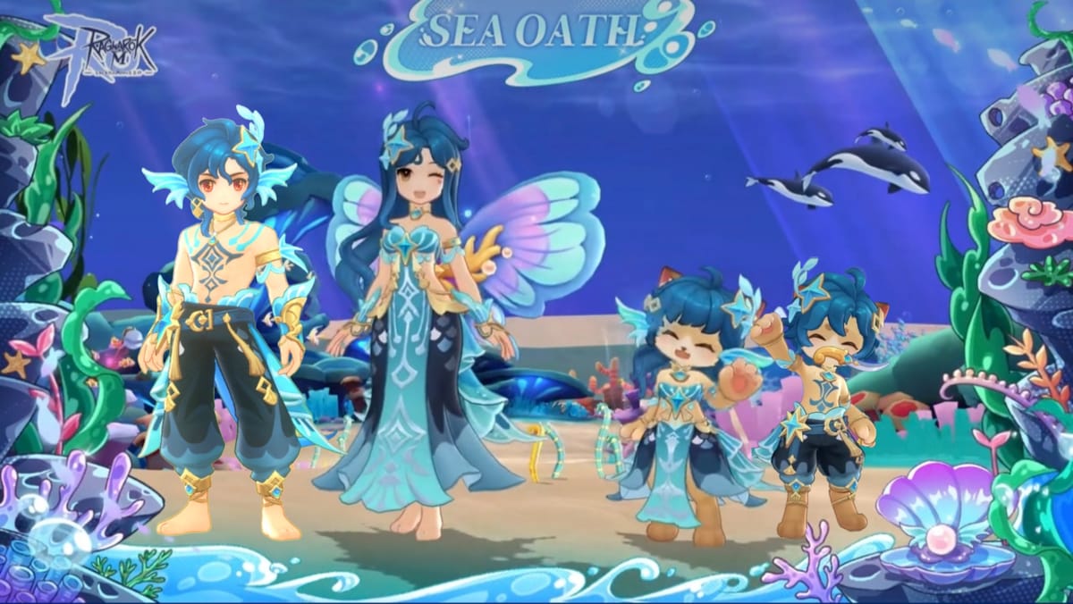 Ragnarok M : "Sea Oath" February Costume Gachapon