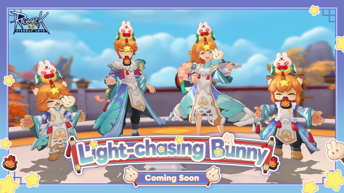 Ragnarok M: "Light-chasing Bunny" August Headwear Gachapon 2025