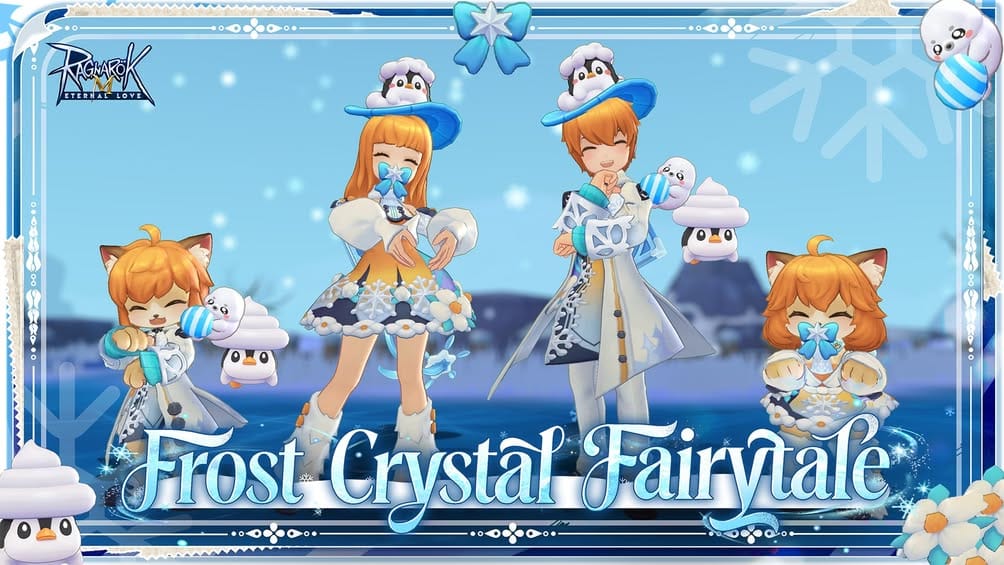 Ragnarok M: December 2025 Headwear Gashapon "Frost Crystal Fairytale"