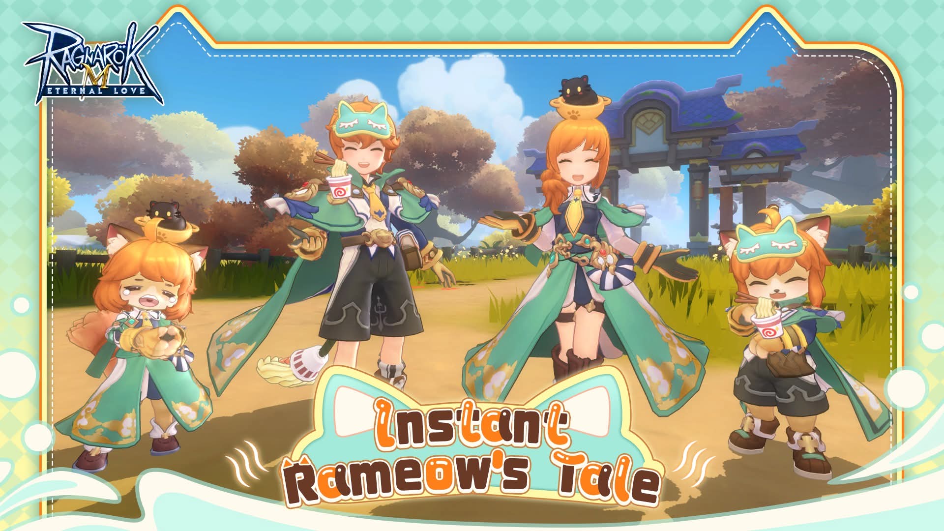July Headwear Gachapon "Instant Rameow's Tale"