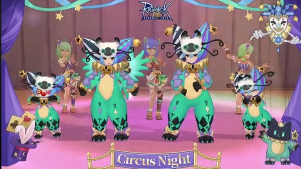 Ragnarok M: "Circus Night" July Costume Gachapon 2025