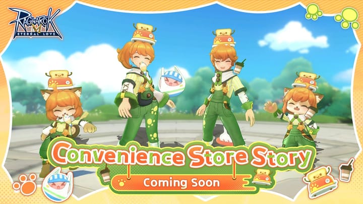 Ragnarok M: "Convenience store Story" Headwear Gachapon of June 2025