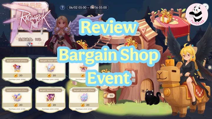 [EN]Ragnarok M: Bargain shop event Mid year Mega Sale!!