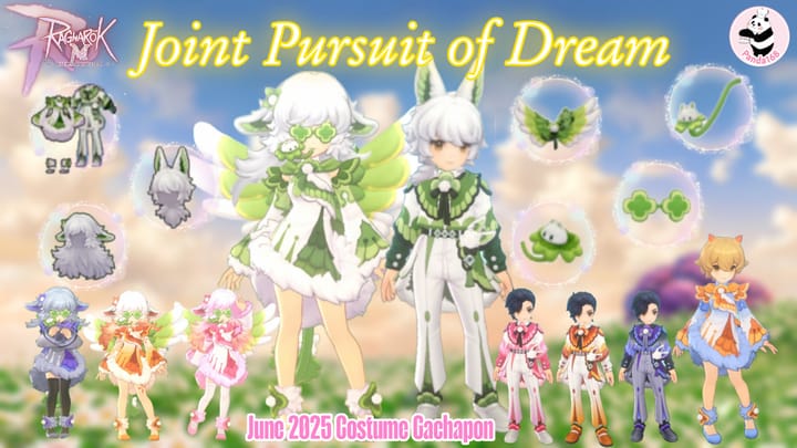 Ragnarok M: June 2025 Costume Gachapon "Joint Pursuit of Dream"