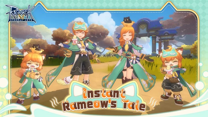 July Headwear Gachapon "Instant Rameow's Tale"